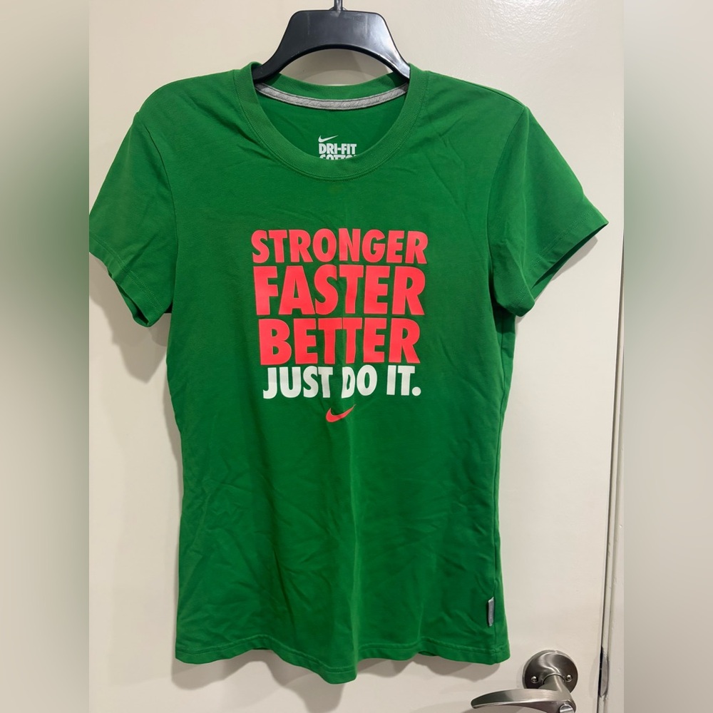 Nike Green Dri-FIT Tee, Medium